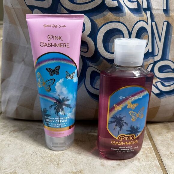 NEW Bath & Body Pink Cashmere Body Cream & Body Wash - Picture 1 of 1